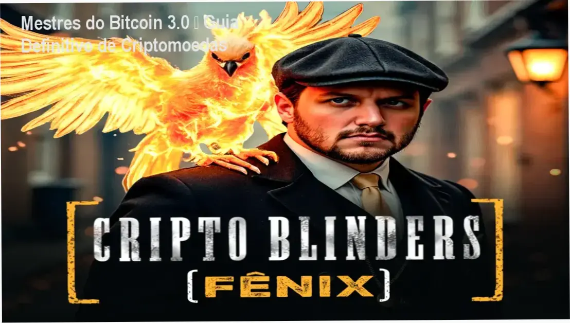 Representação do eBook Mestres do Bitcoin 3.0, mostrando a aplicação de análise técnica, preço action e fundamentos de criptomoedas