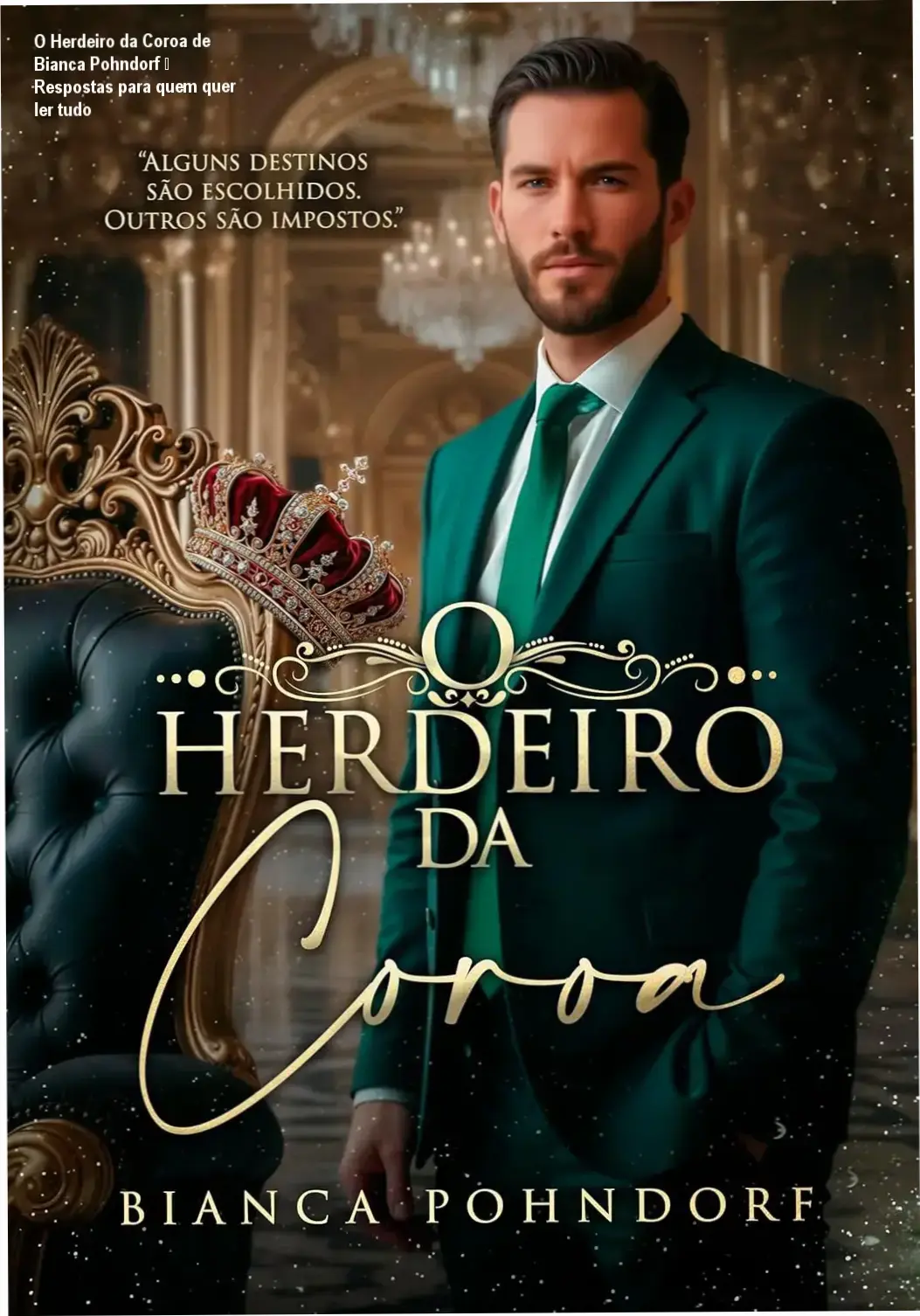 O Herdeiro da Coroa de Bianca Pohndorf – cronograma de leitura e dedicação necessária