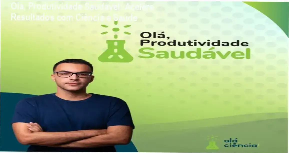 Homem em ambiente de trabalho organizado sentindo-se calmo e focado após aplicar técnicas do curso Olá, Produtividade Saudável.