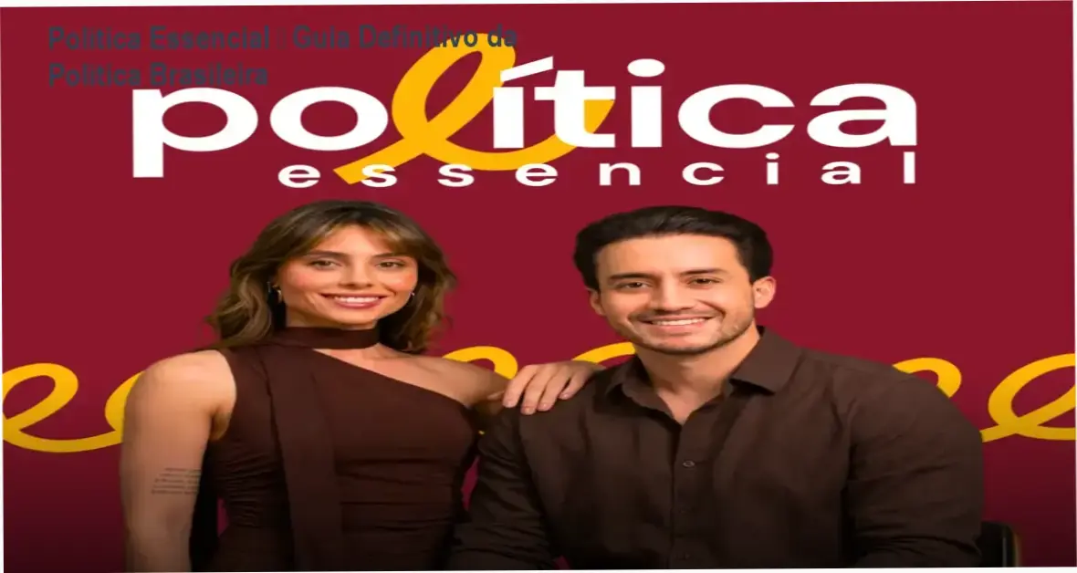 Capa do curso Política Essencial mostrando abordagem multidisciplinar de política brasileira