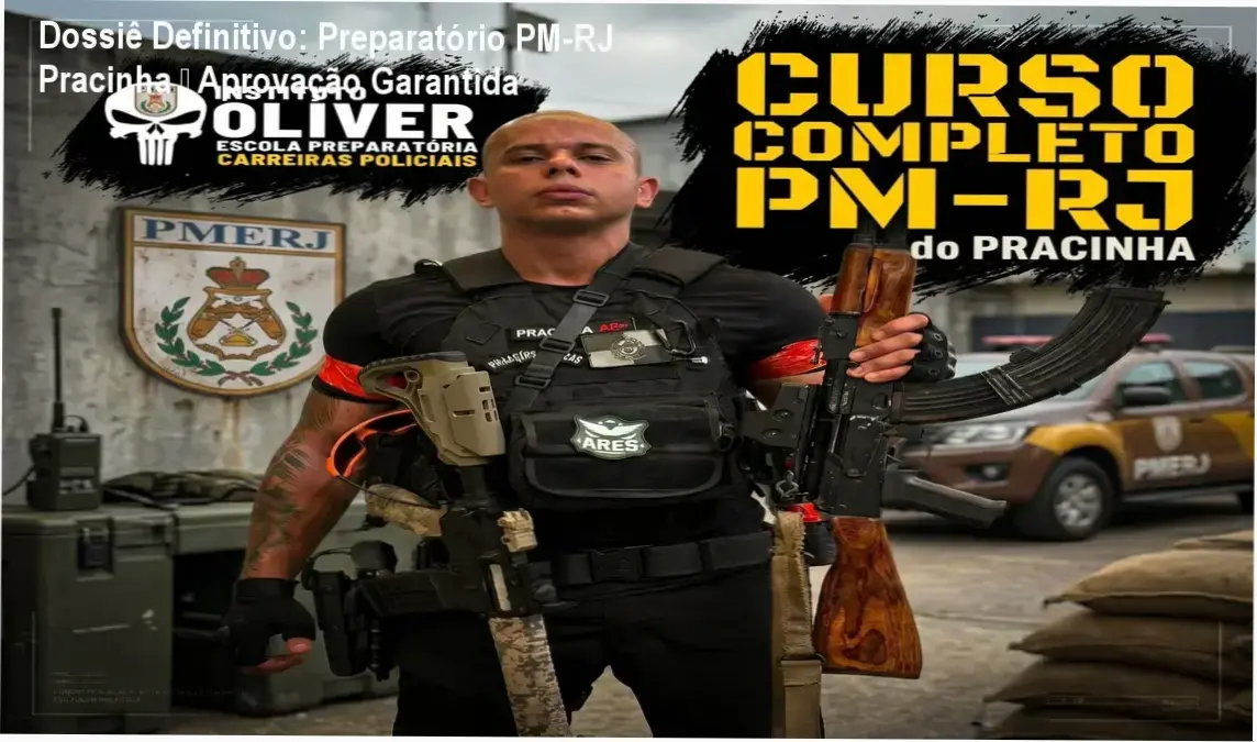 Capa do ebook Preparatório Completo PM-RJ Pracinha do Instituto Óliver