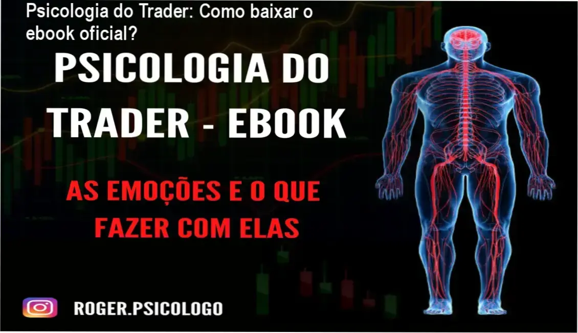 Capa do ebook Psicologia do Trader mostrando controle emocional no trading