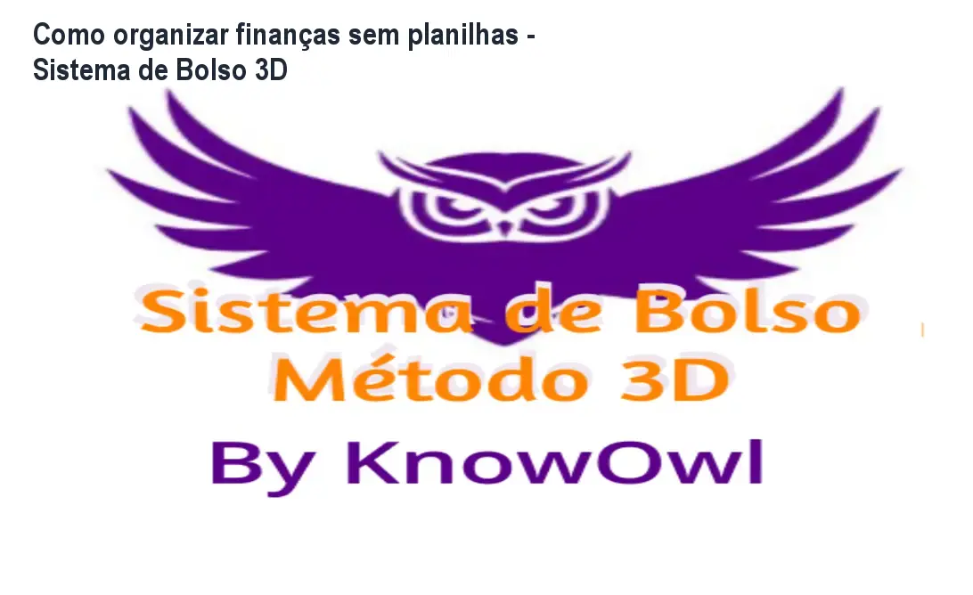 sistema de bolso metodo 3d 1