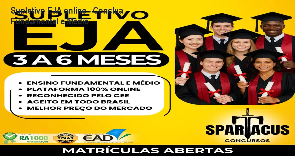 supletivo eja educacao de jovens e adultos ead 3 a 6 meses 1