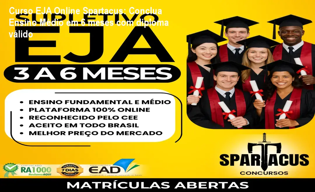 supletivo eja educacao de jovens e adultos ead 3 a 6 meses 2 1