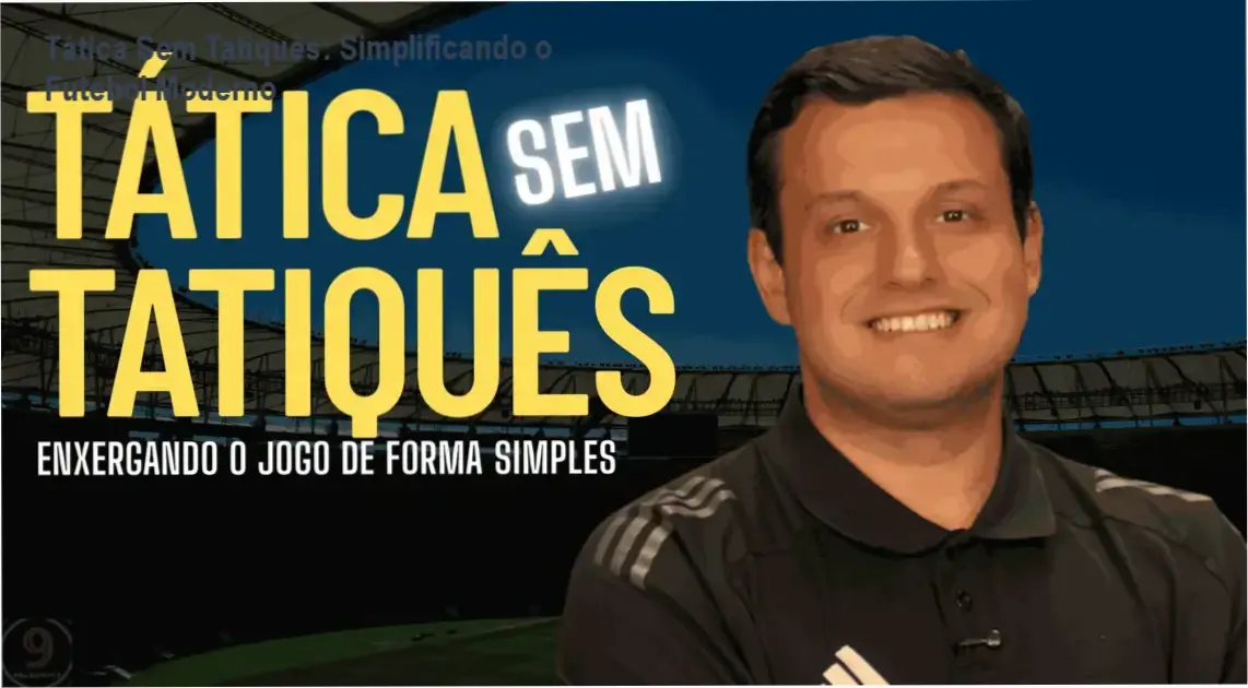 Curso Tática Sem Tatiquês com título impactante e linguagem visual simplificada