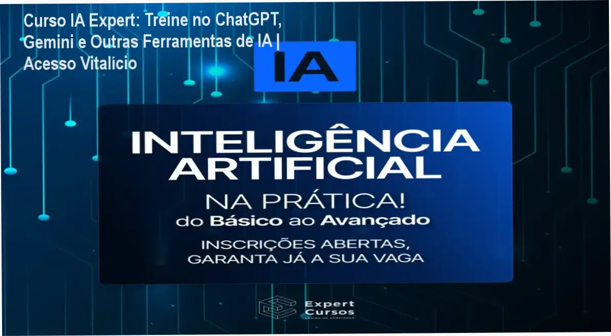Curso de IA fornecendo diretrizes de aplicação prática com certificação reconhecida
