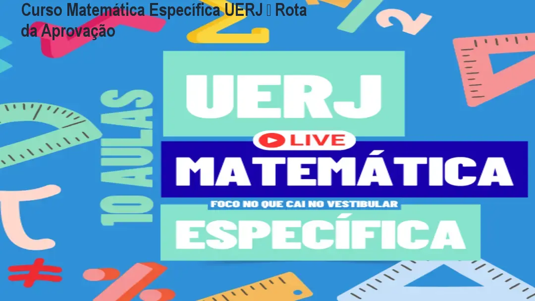 uerj matematica especifica rota da aprovacao 2 1
