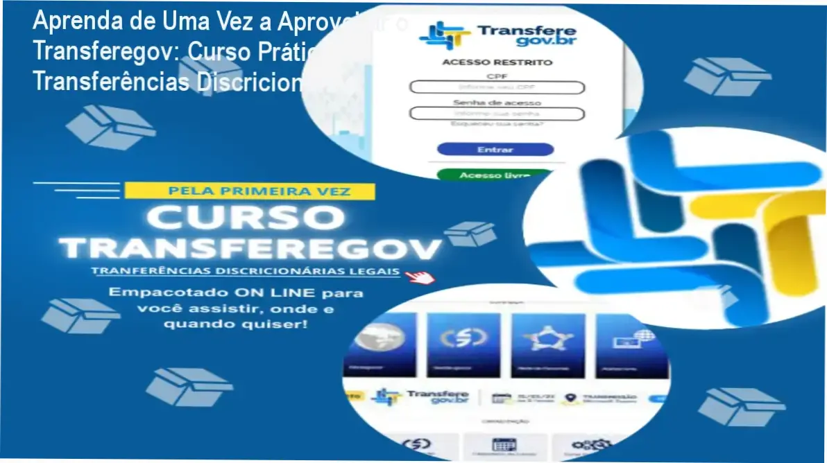 Curso prático para mestres em governança federal sobre a Plataforma Transferegov